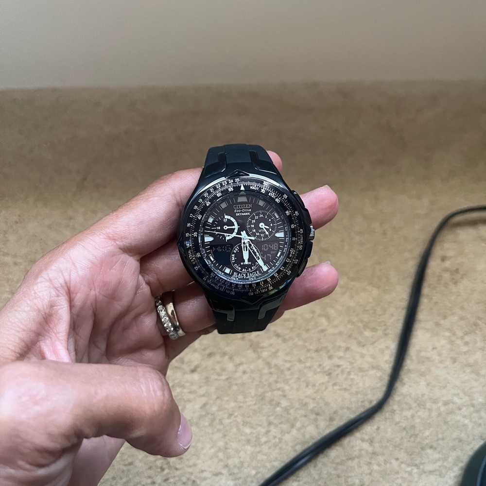 Citizen Black black eagle watch